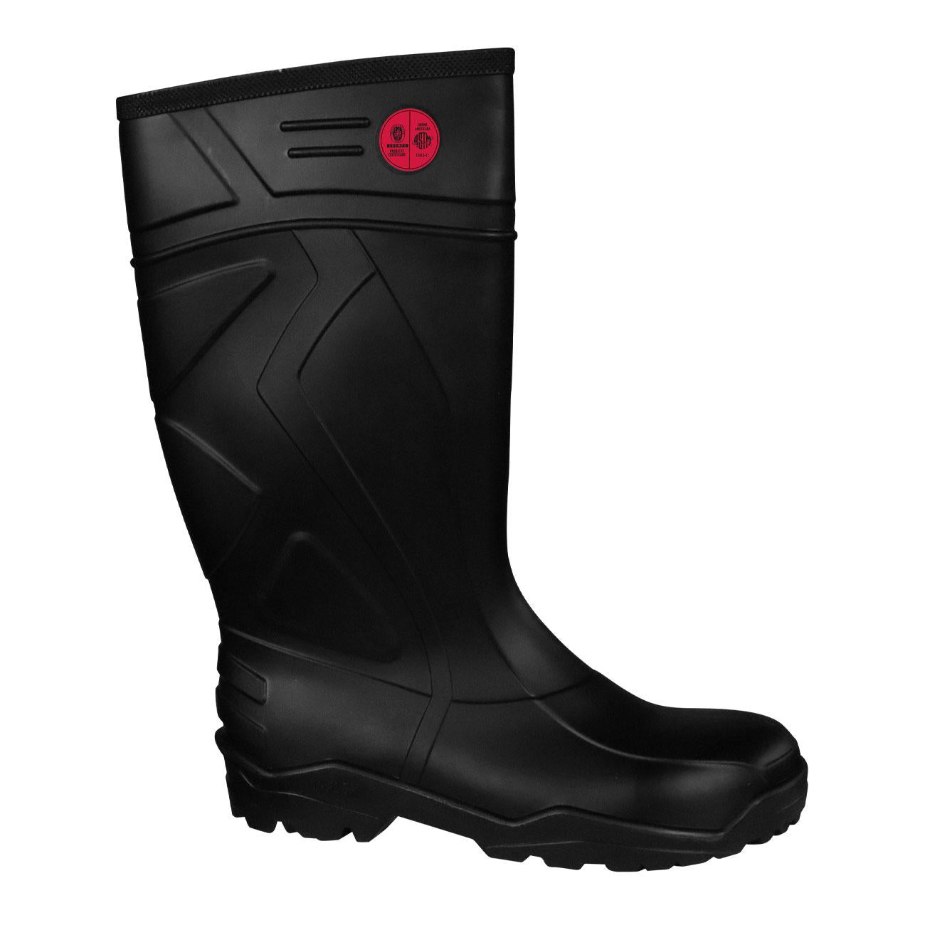 Bota de Agua PVC 940 Negra Punta y Plantilla de Acero