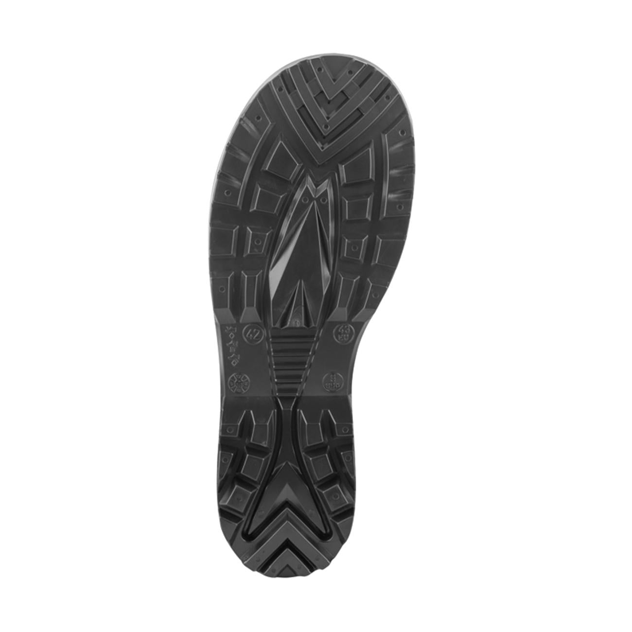 Bota de Agua PVC 940 Negra Punta y Plantilla de Acero