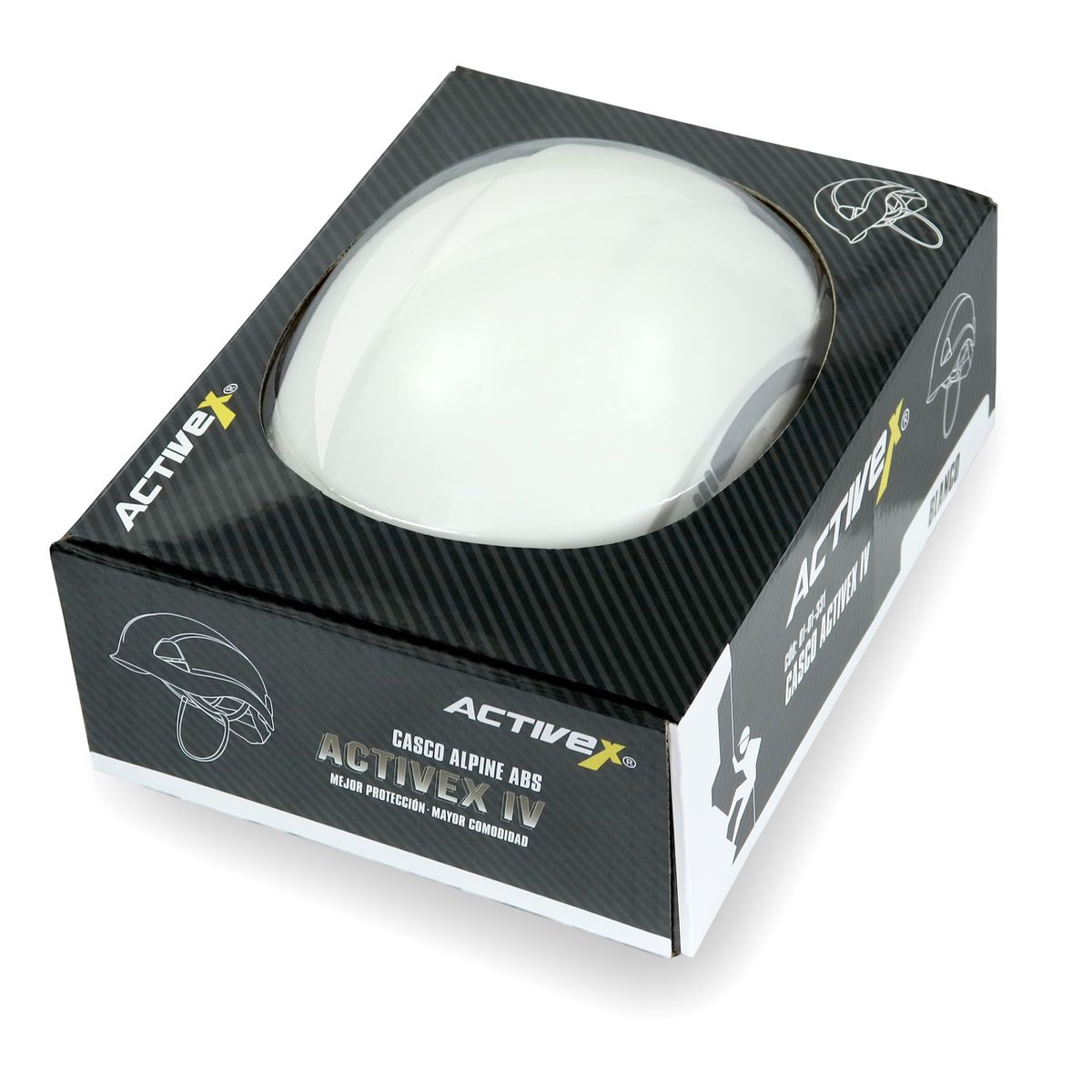 Casco Altura Activex IV Alpine ABS Blanco