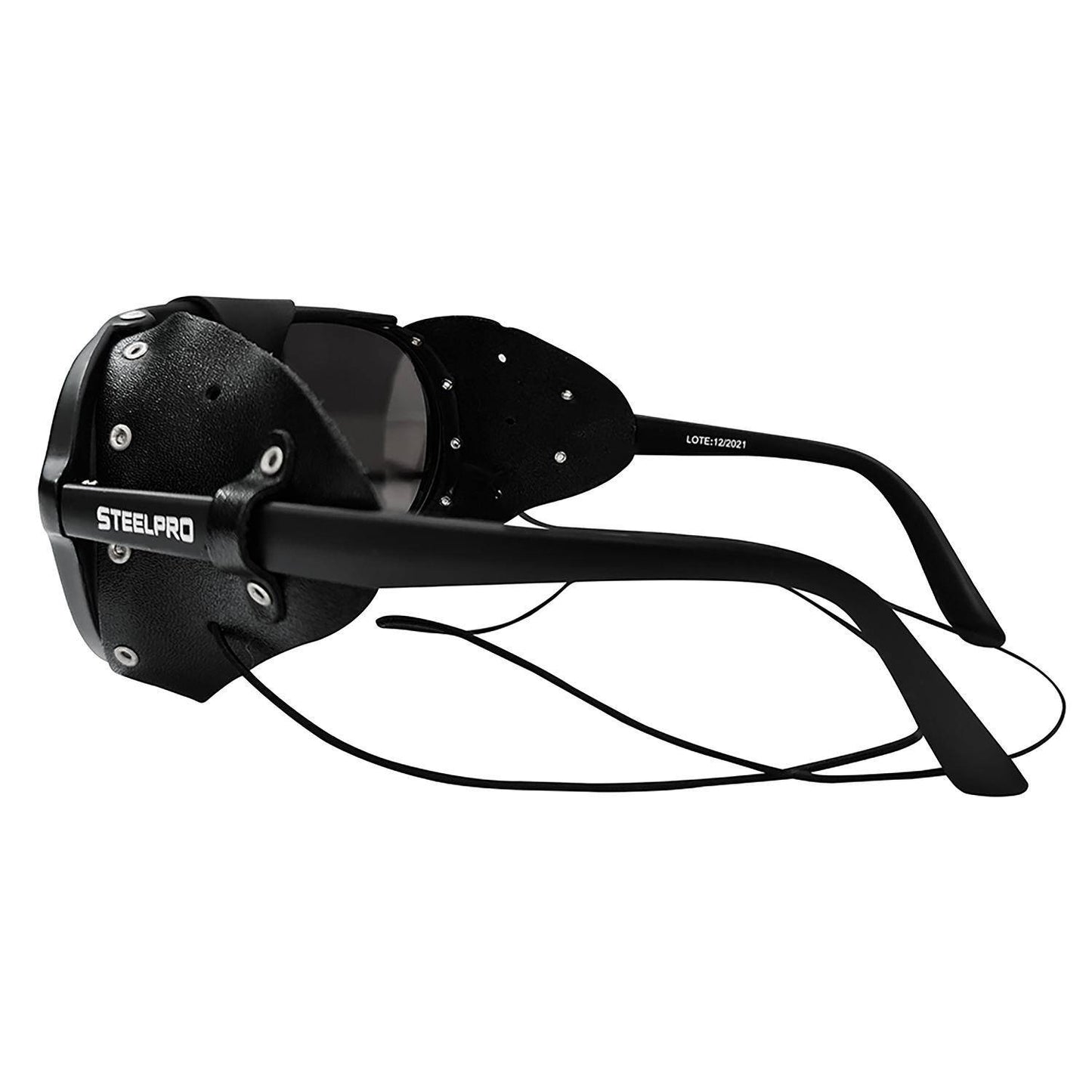 Lente de seguridad Outdoor Steelpro Aspen Aviador Gris