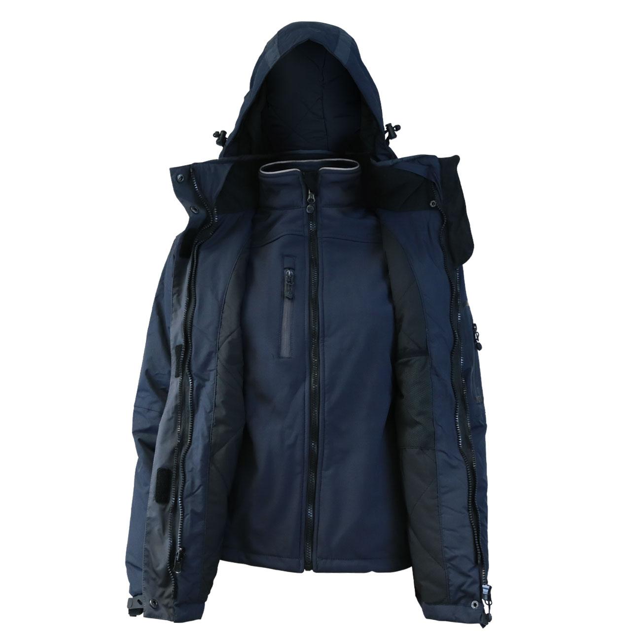 Parka Mujer 3 en 1 Azul Z-9600 Absolute Zero