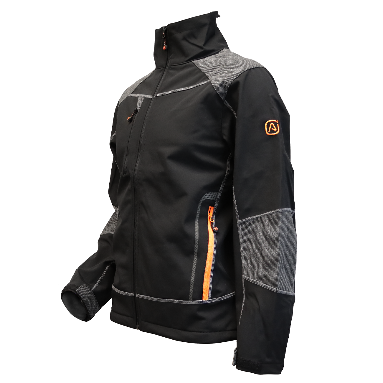 Polar laminado Softshell Hombre Negro Z-1000