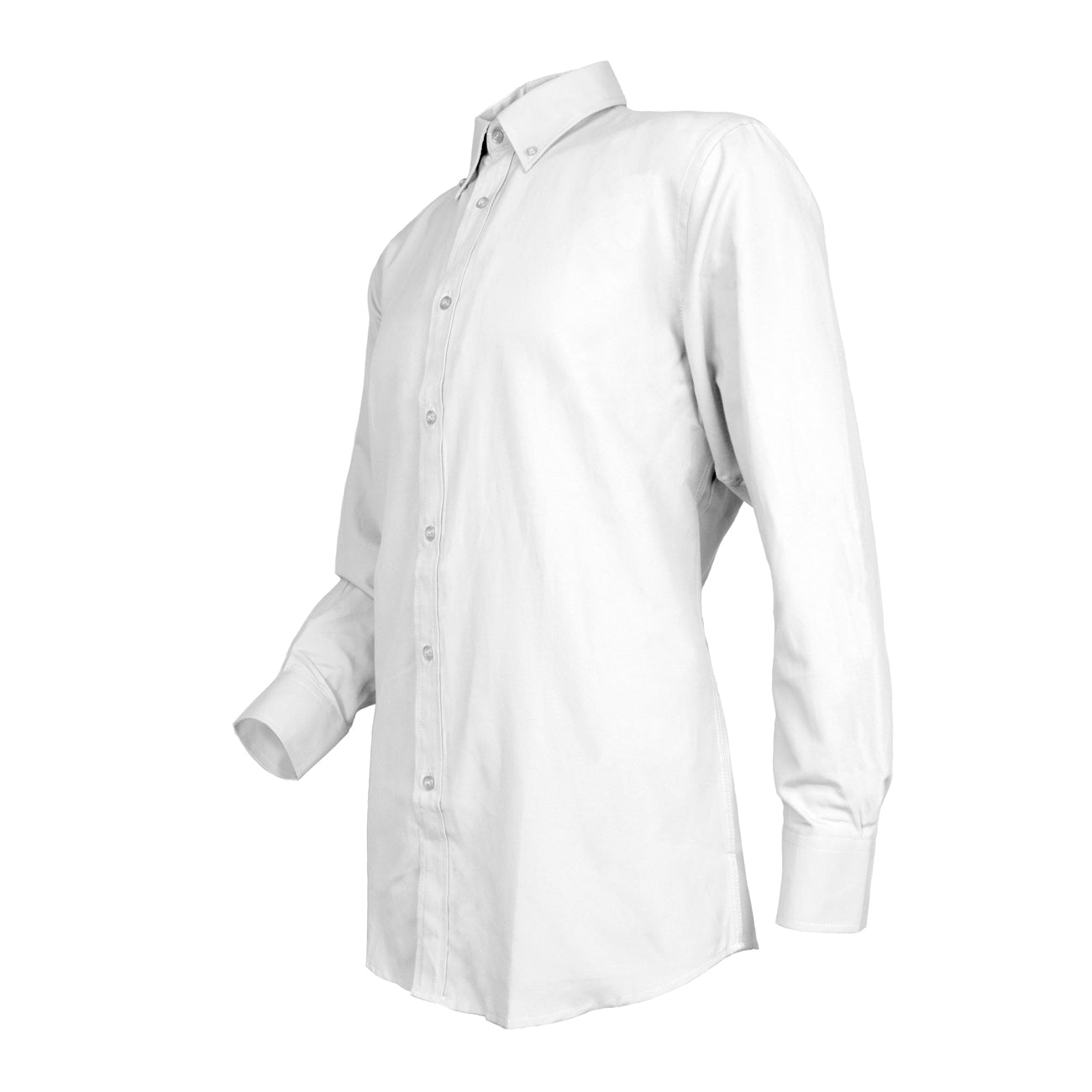 Camisa Oxford Manga Larga Blanca UPF 20