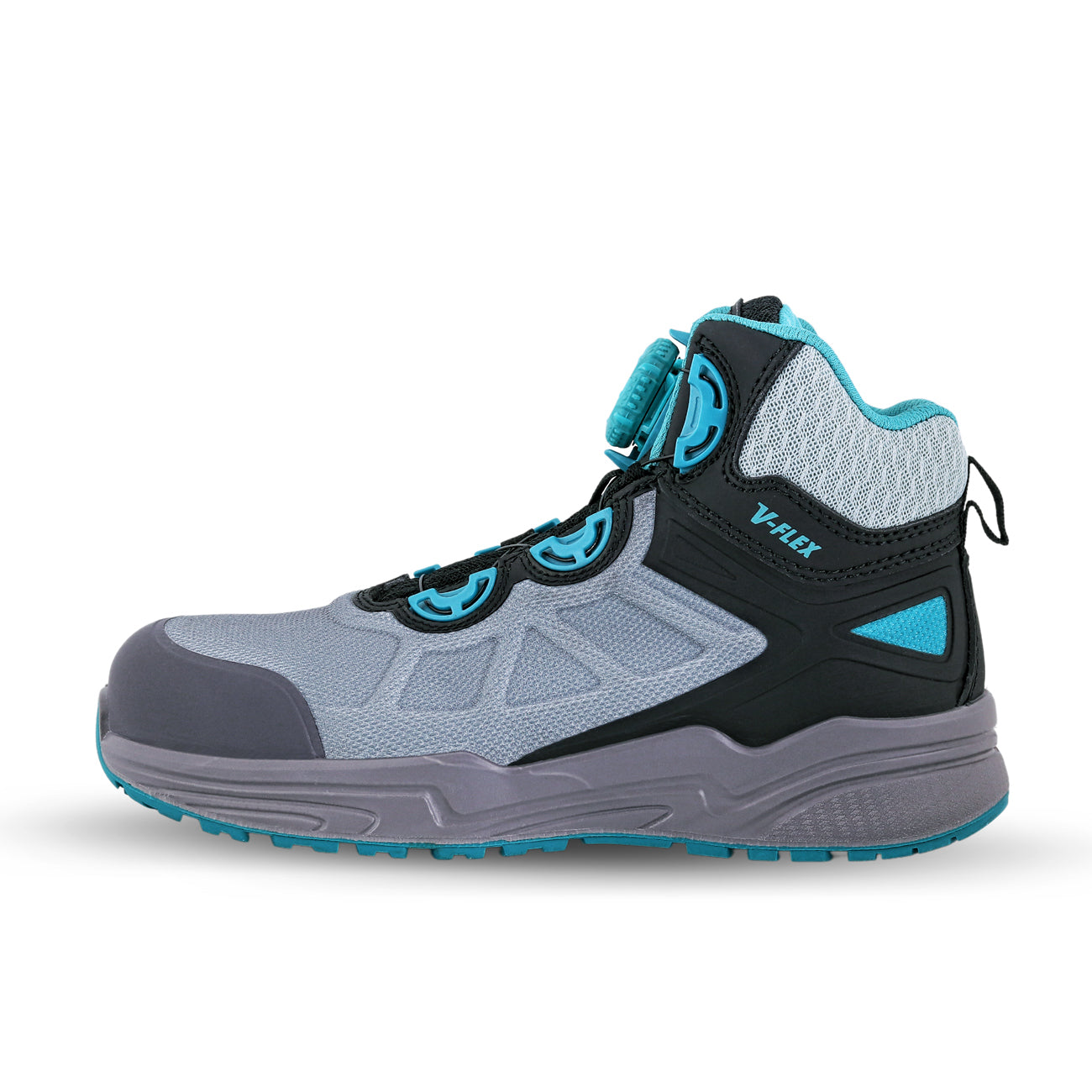 Botín de seguridad Mujer VFlex V99 Gris/Calipso BOA