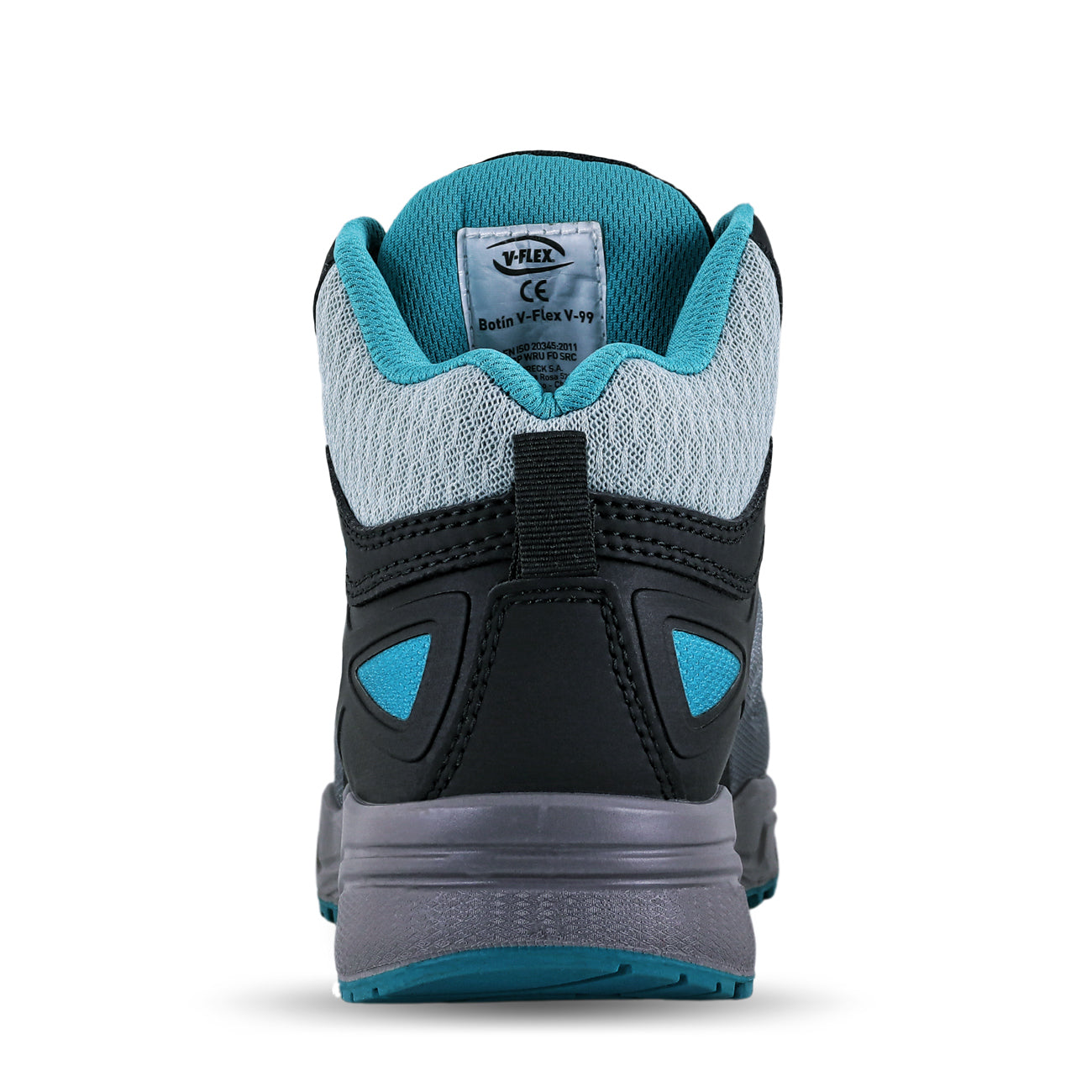 Botín de seguridad Mujer VFlex V99 Gris/Calipso BOA