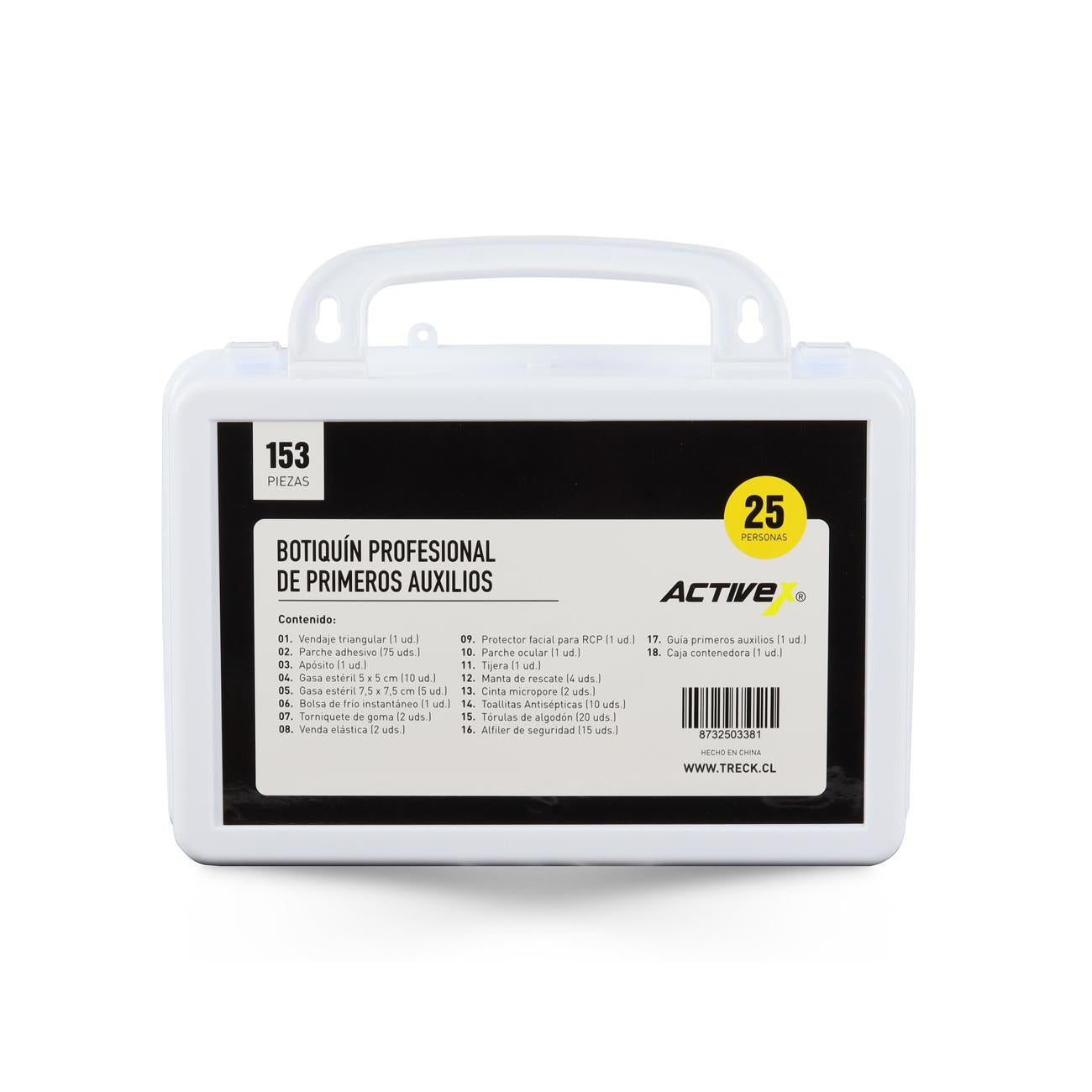 Botiquin Activex de Primeros Auxilios 25 Personas