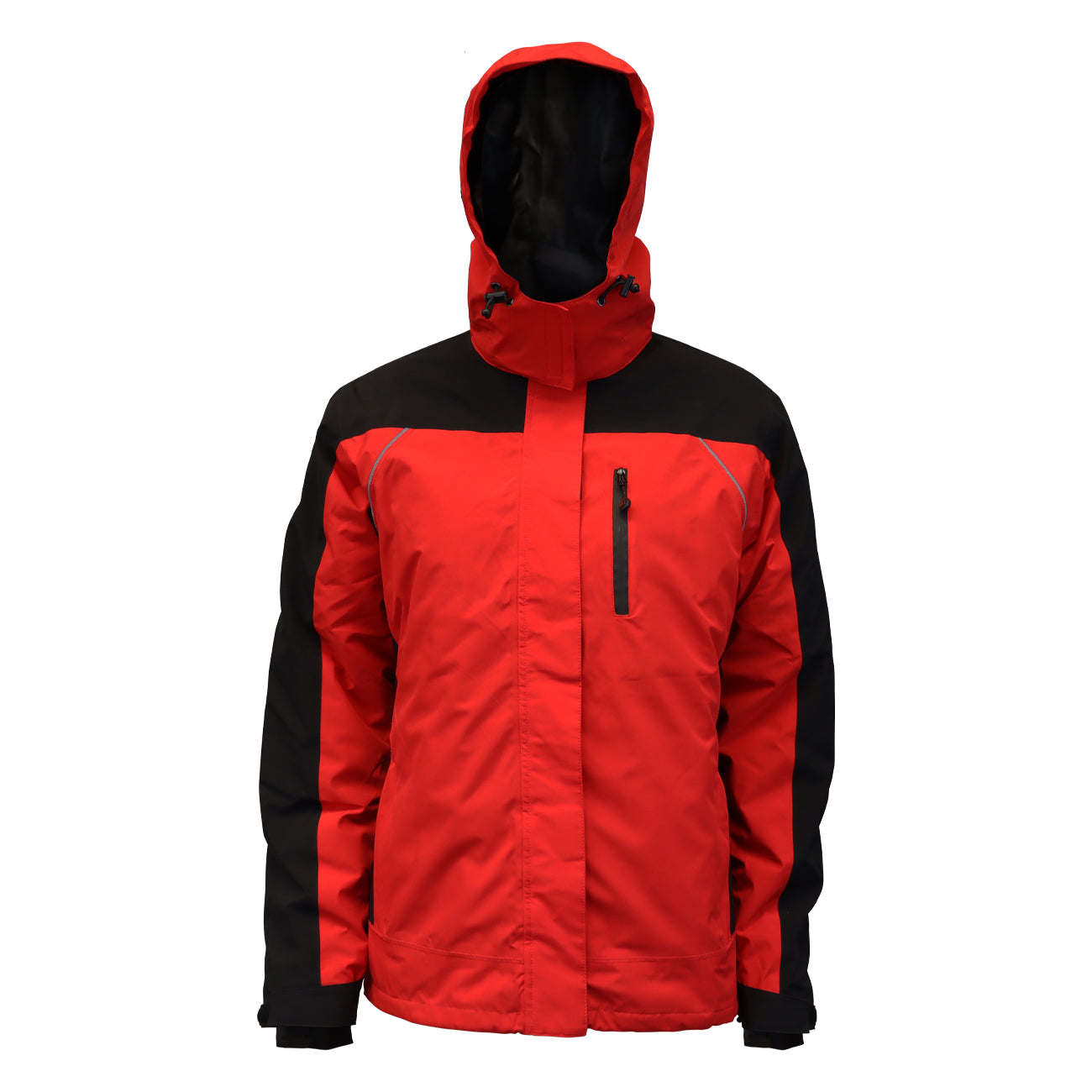 Parka Térmica 3 en 1 Rojo/Negro Mujer Z-4000