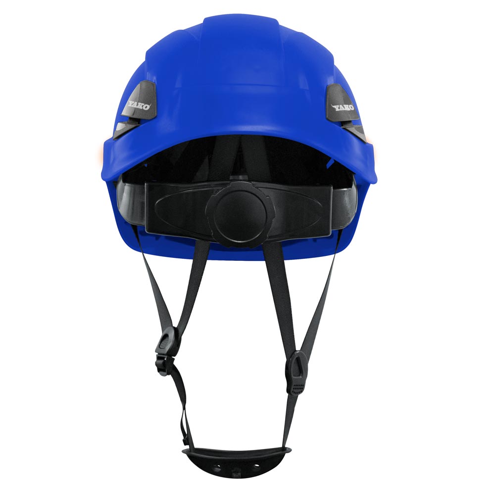 Casco de seguridad Yako Steelpro Azul