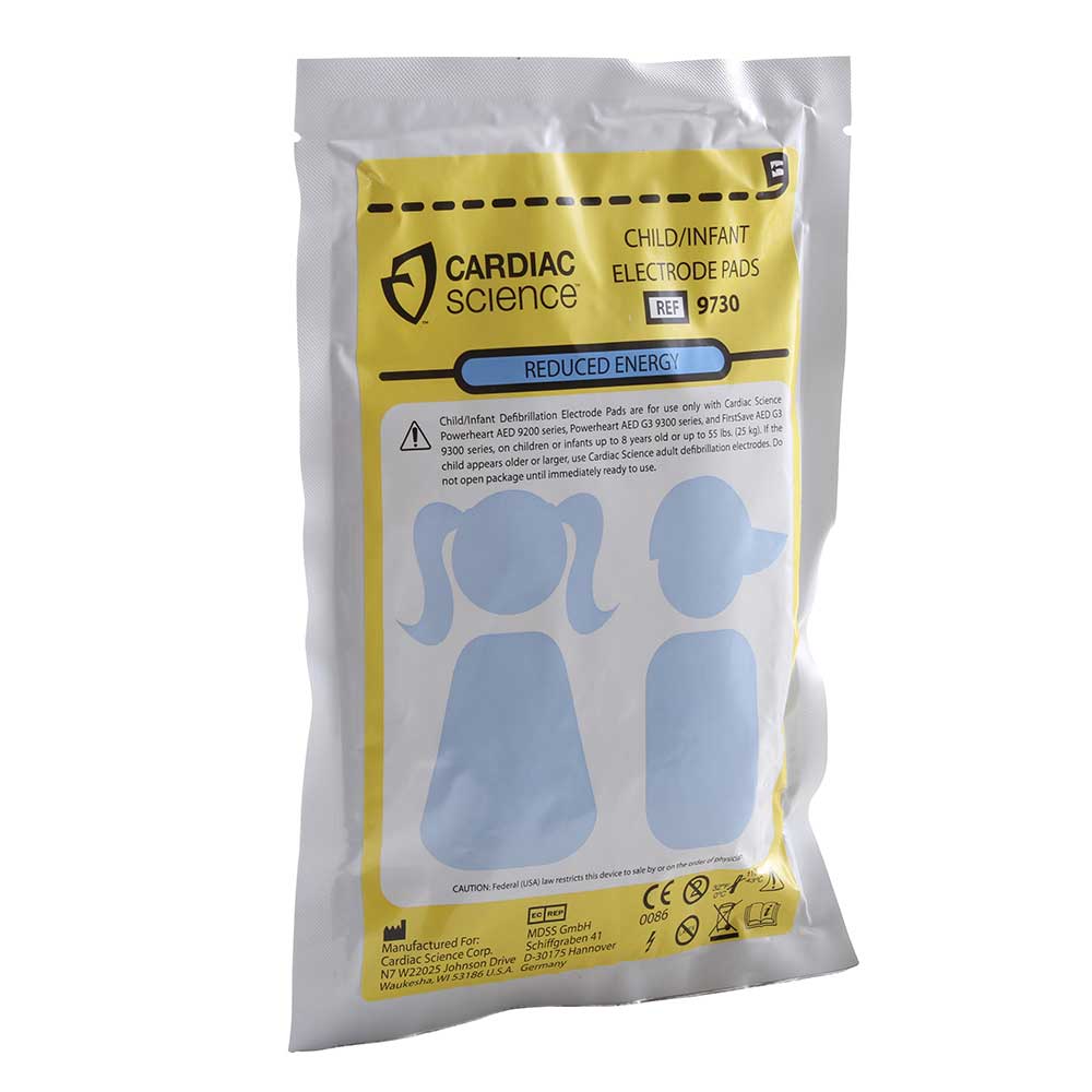 Electrodos Pediátrico para Desfibrilador Automático Externo DEA 3G Plus