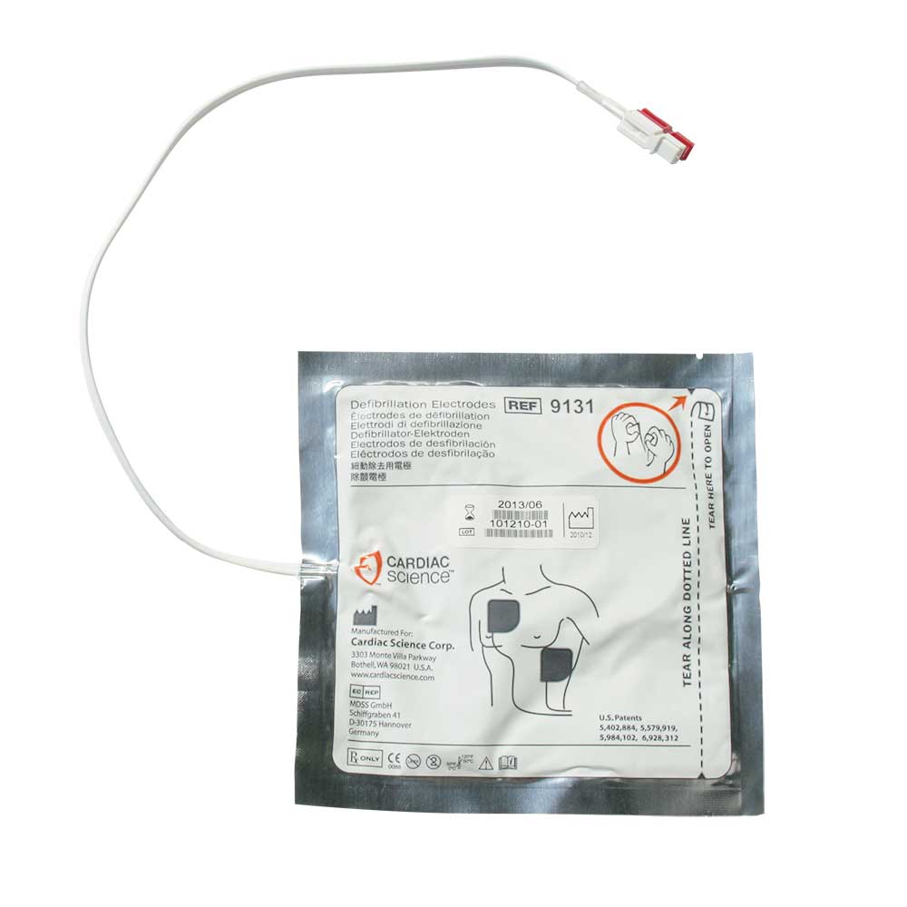 Electrodos Adulto para Desfibrilador Automático Externo DEA 3G Plus