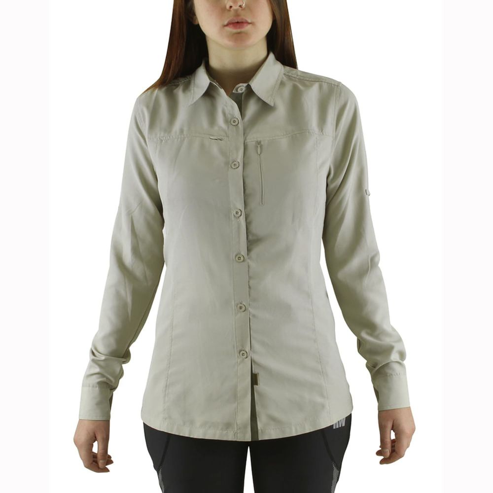 Camisa Outdoor HW Mujer Arizona Beige