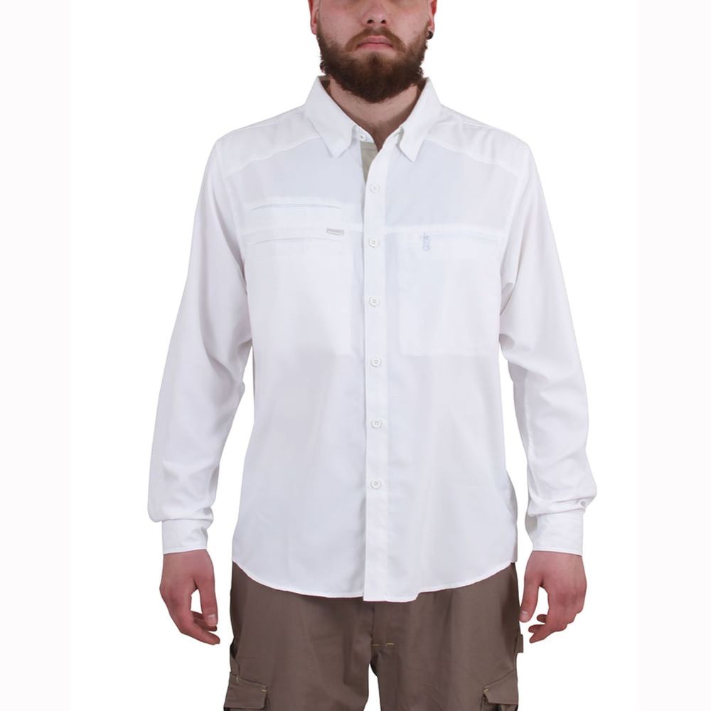 Camisa Outdoor HW Hombre Arizona Blanco