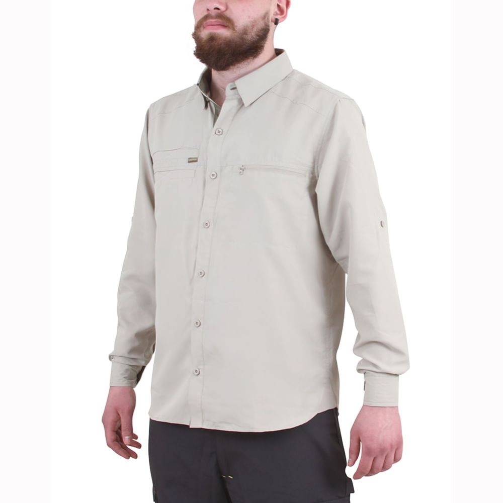 Camisa Outdoor HW Hombre Arizona Beige
