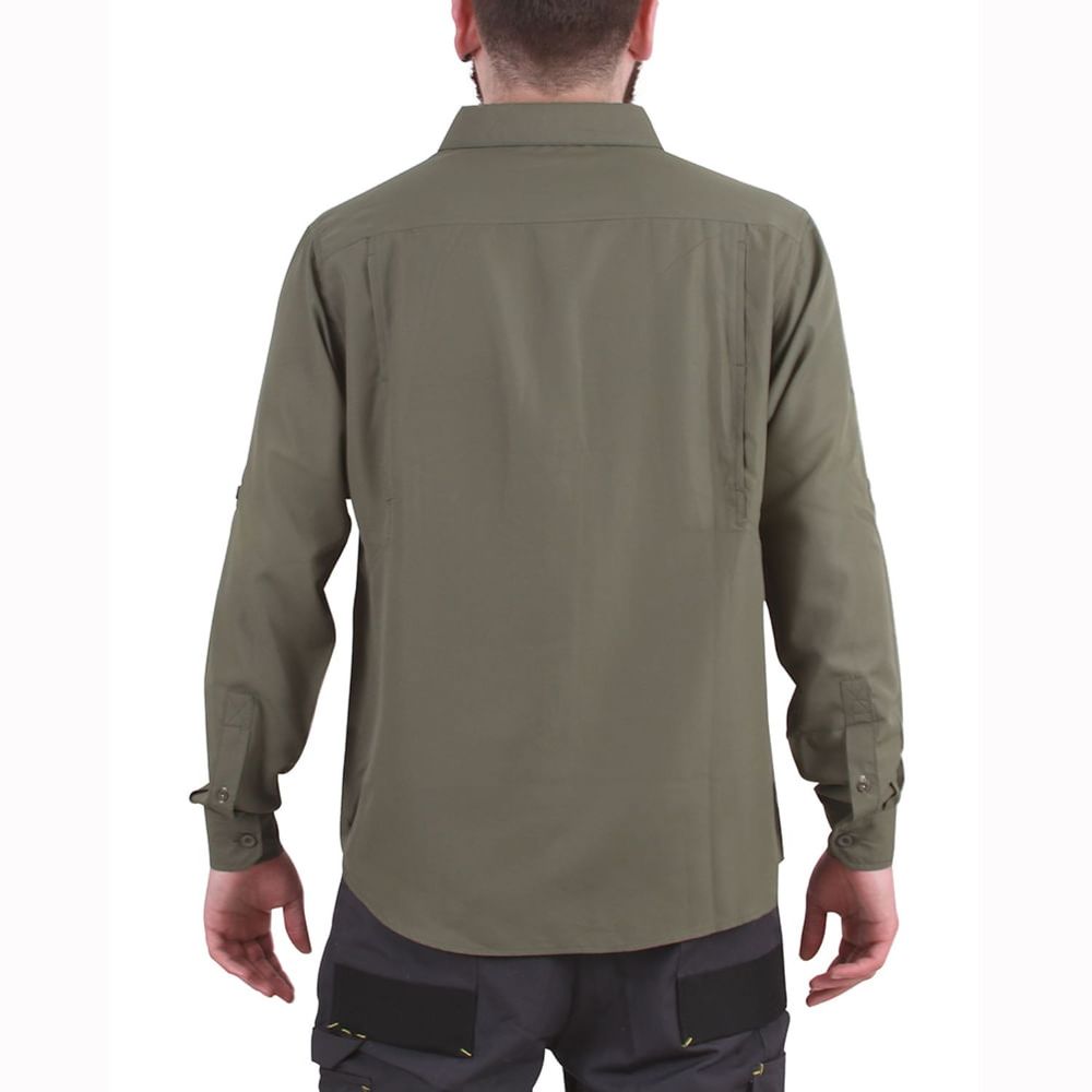 Camisa Outdoor HW Hombre Arizona Verde Oliva