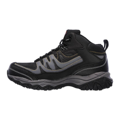 Botín de Seguridad Skechers Rebem Negro Gris Hombre
