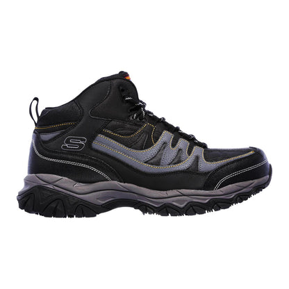 Botín de Seguridad Skechers Rebem Negro Gris Hombre