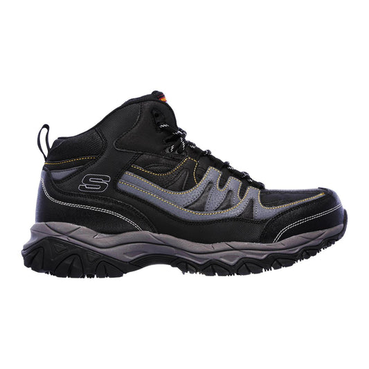 Botín de Seguridad Skechers Rebem Negro Gris Hombre