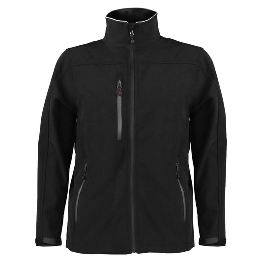 Polar Laminado Softshell Negro Hombre Z-1500