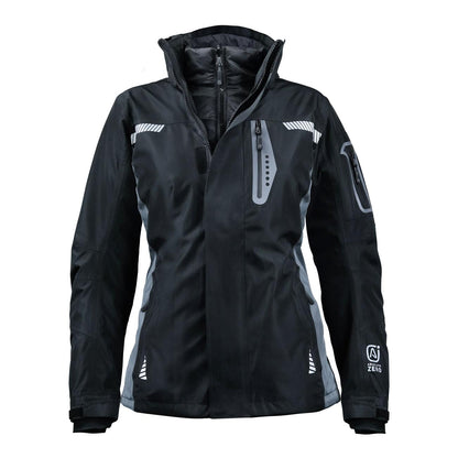 Parka Térmica Mujer 3 en 1 Absolute Zero Z-8100 Negro