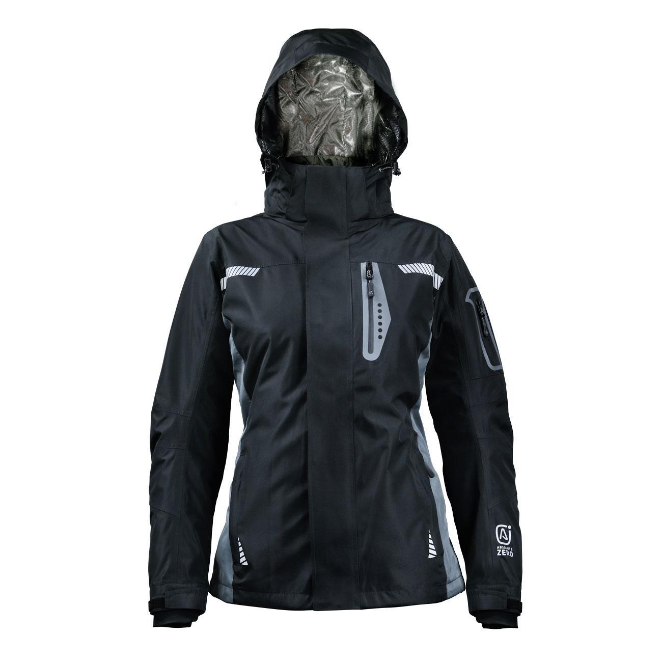 Parka Térmica Mujer 3 en 1 Absolute Zero Z-8100 Negro