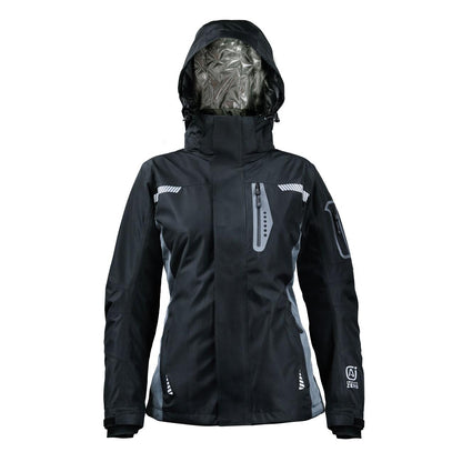 Parka Térmica Mujer 3 en 1 Absolute Zero Z-8100 Negro