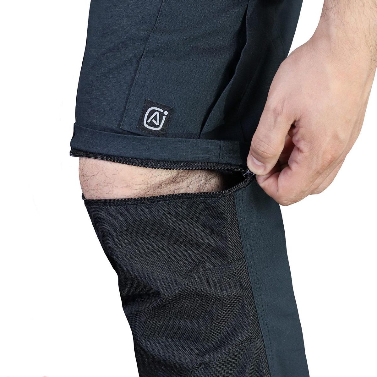 Pantalón Cargo Outdoor Z-200 Spandex Azul Negro Hombre