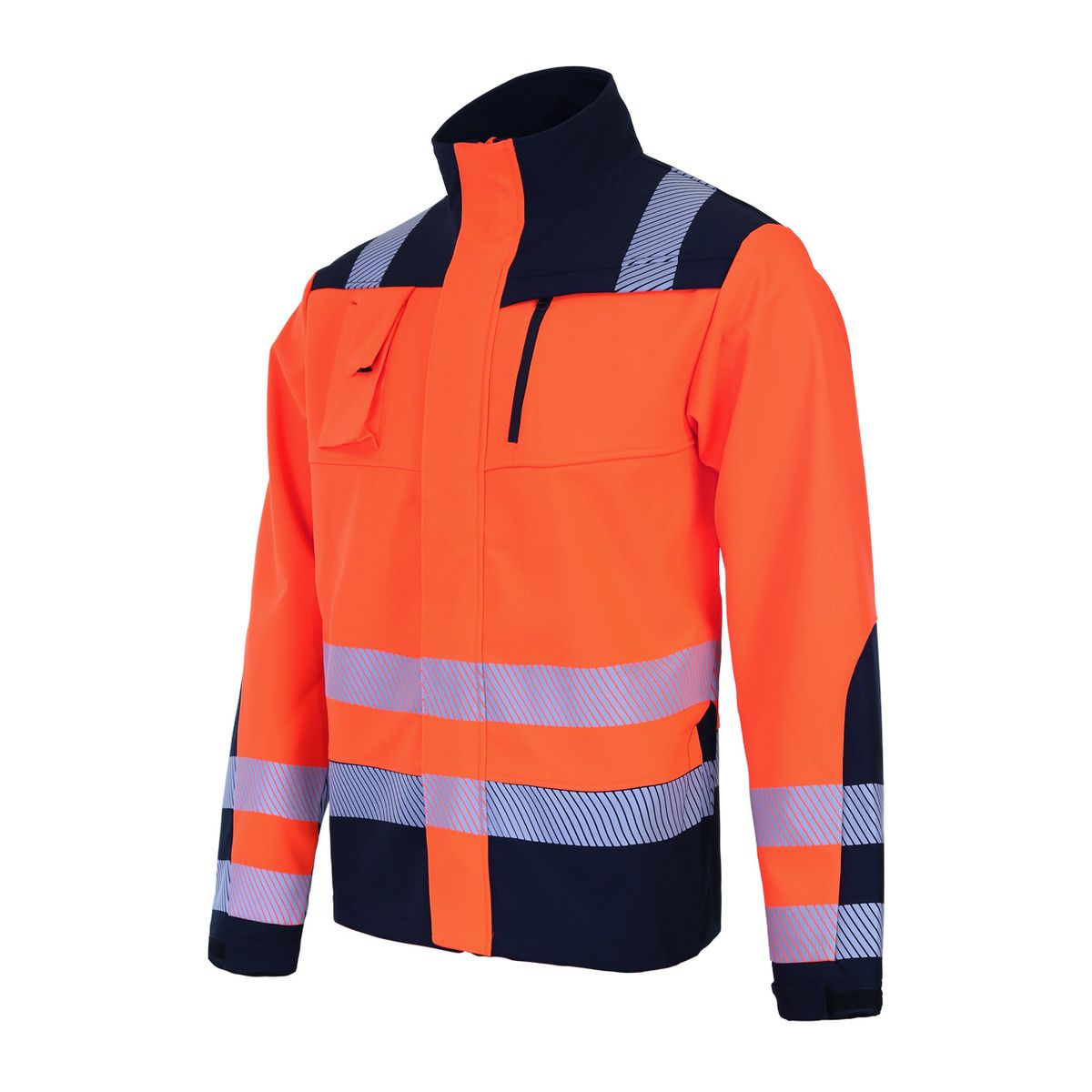 Chaqueta Softshell Hi Viz Naranjo