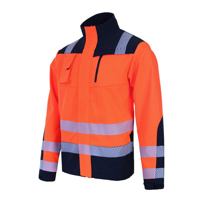Chaqueta Softshell Hi Viz Naranjo