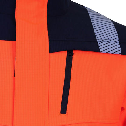 Chaqueta Softshell Hi Viz Naranjo