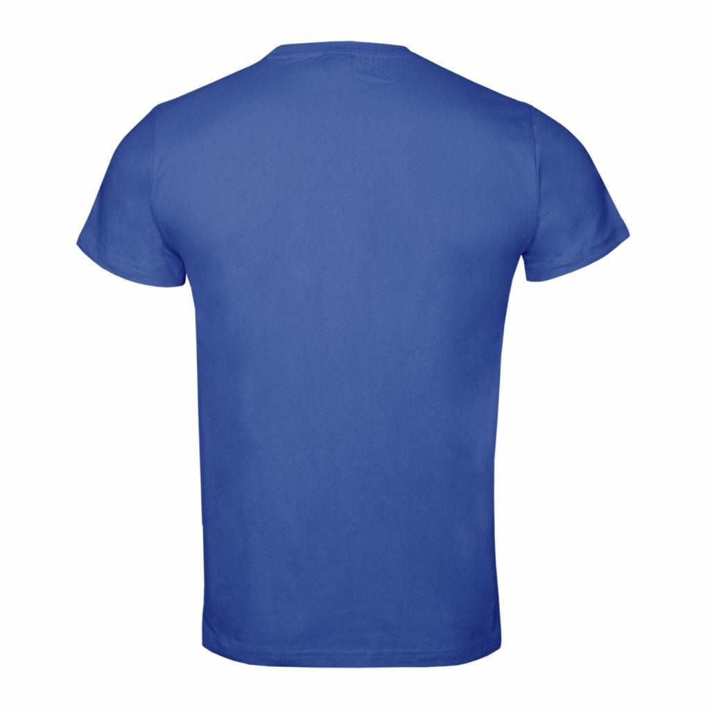 Polera Polo Algodón Azul Manga Corta Velox Essential