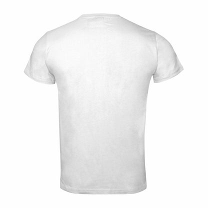 Polera Polo Algodón Blanca Manga Corta Velox Essential