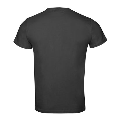 Polera Polo Algodón Negro Manga Corta Velox Essential