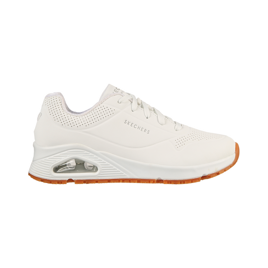 Zapatilla Ocupacional Skechers Mujer Uno White