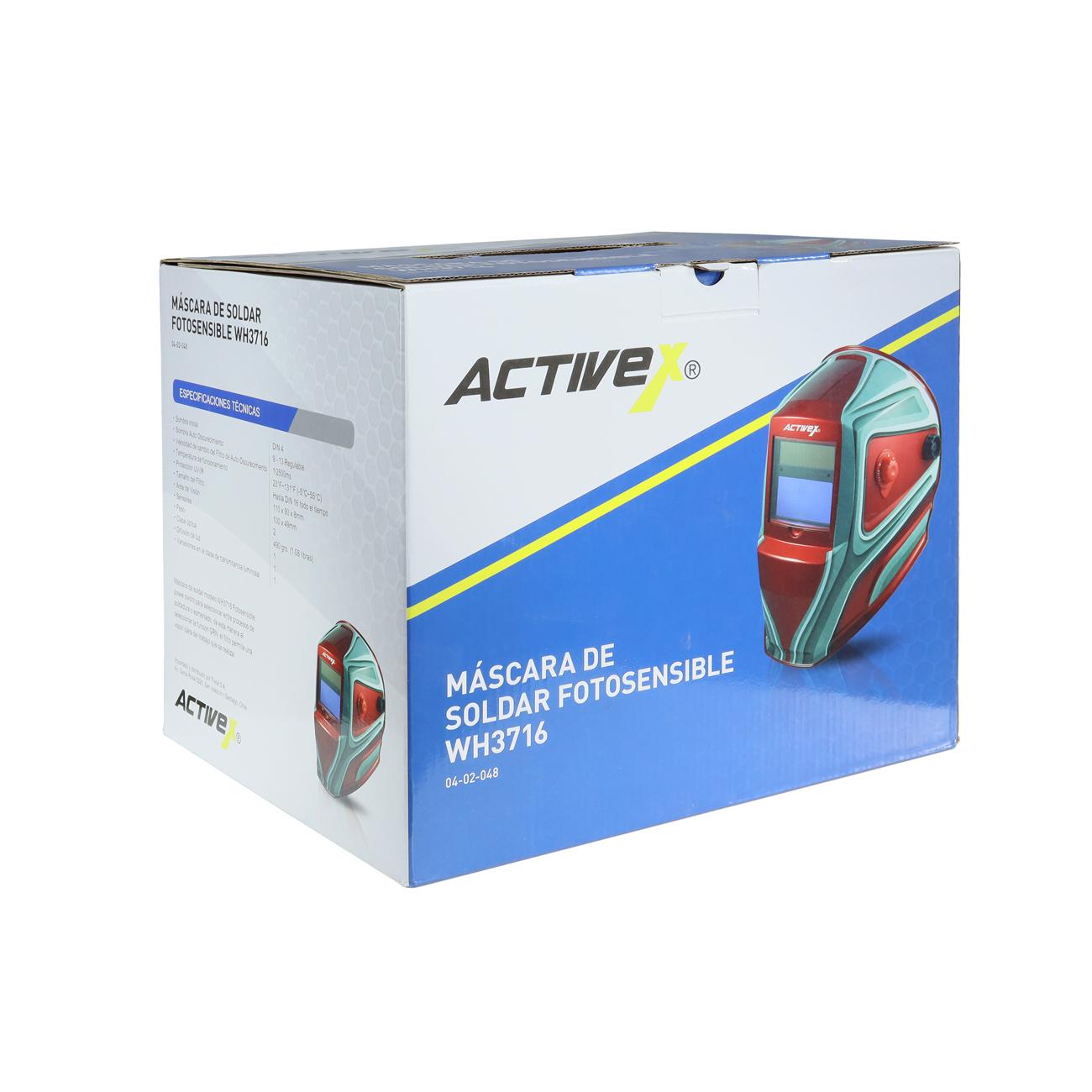 Máscara de Soldar Fotosensible Activex