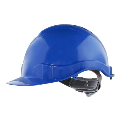 Casco de Seguridad I  Azul Arnes cinta 6 Puntas Ratchet