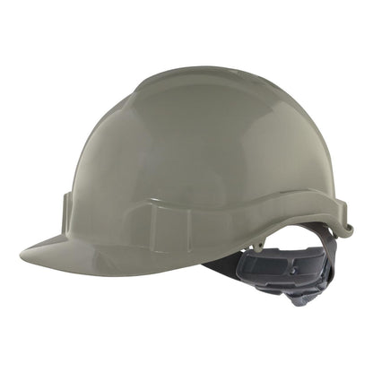 Casco de Seguridad I Gris Arnes cinta 6 Puntas Ratchet