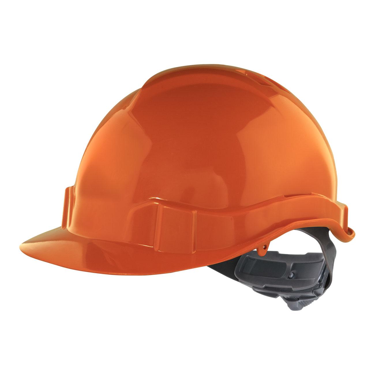 Casco de Seguridad I  Naranjo Arnes cinta 6 Puntas Ratchet