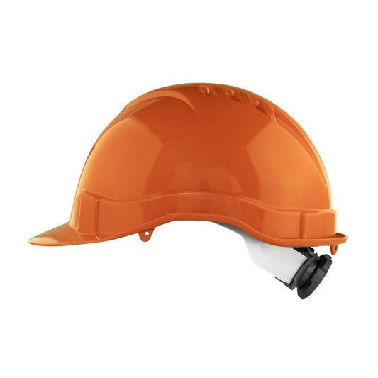 Casco de Seguridad I  Naranjo Arnes cinta 6 Puntas Ratchet