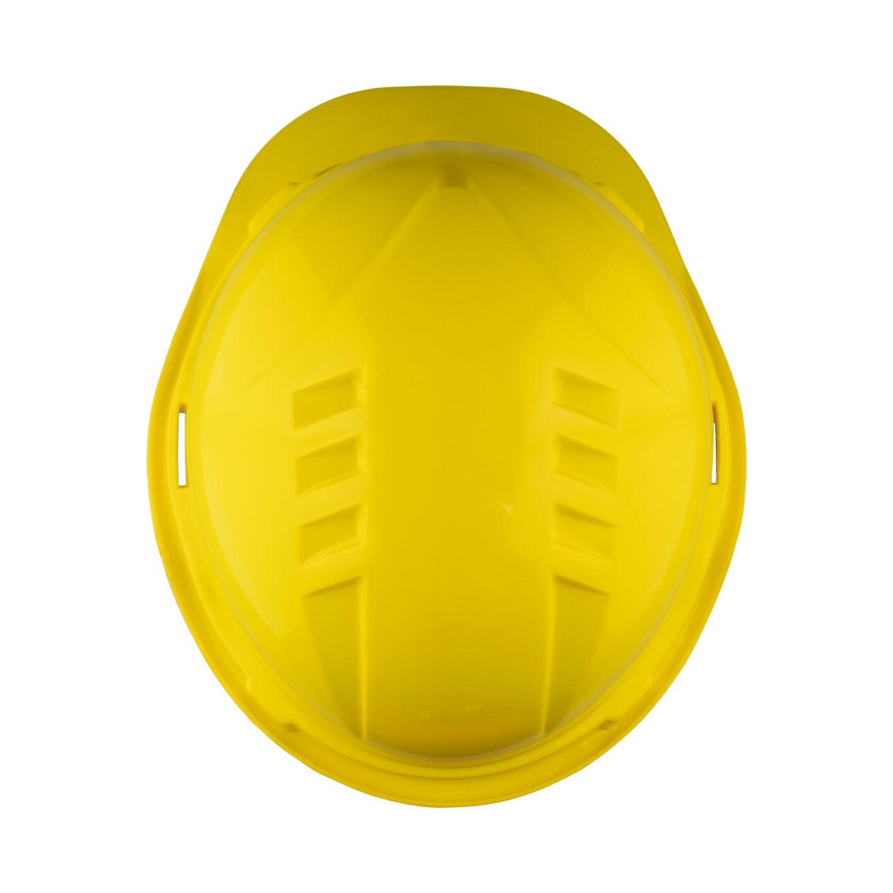 Casco de Seguridad III Amarillo Arnes cinta 6 Puntas Boton