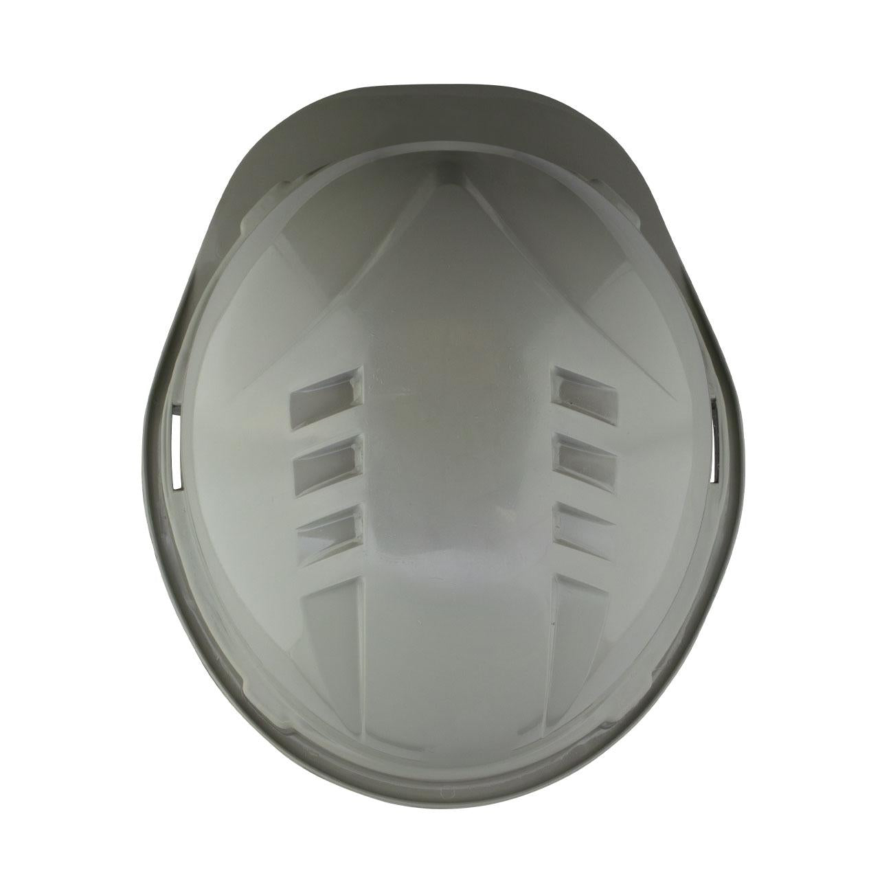 Casco de Seguridad III Gris Arnes cinta 6 Puntas Boton