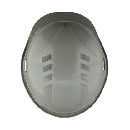 Casco de Seguridad III Gris Arnes cinta 6 Puntas Boton