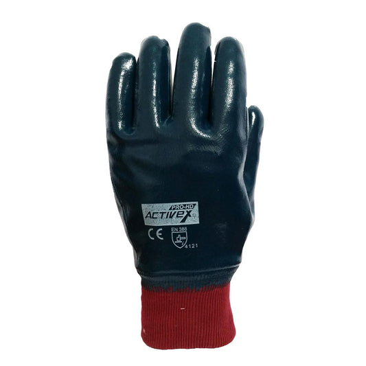 Guante Activex Nitrilo Heavy Duty PuÃ±o Tejido