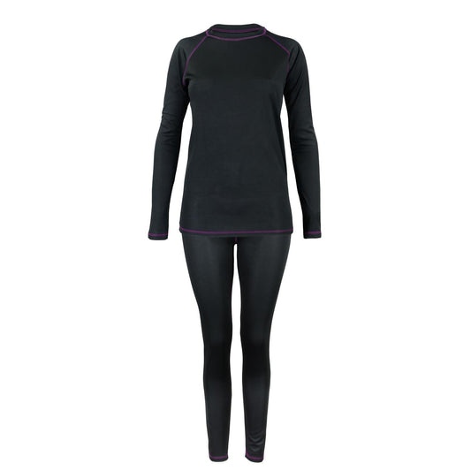 Primera Capa Activex Polyester Mujer Negro