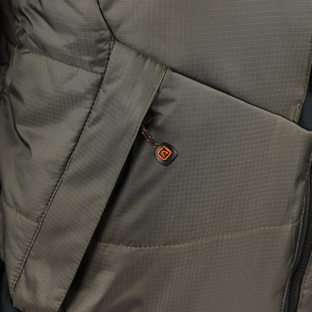 Parka Térmica Hombre Gris/Negro Z-9000