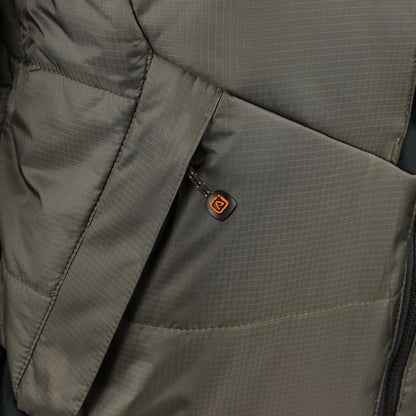 Parka Térmica Hombre Gris/Negro Z-9000