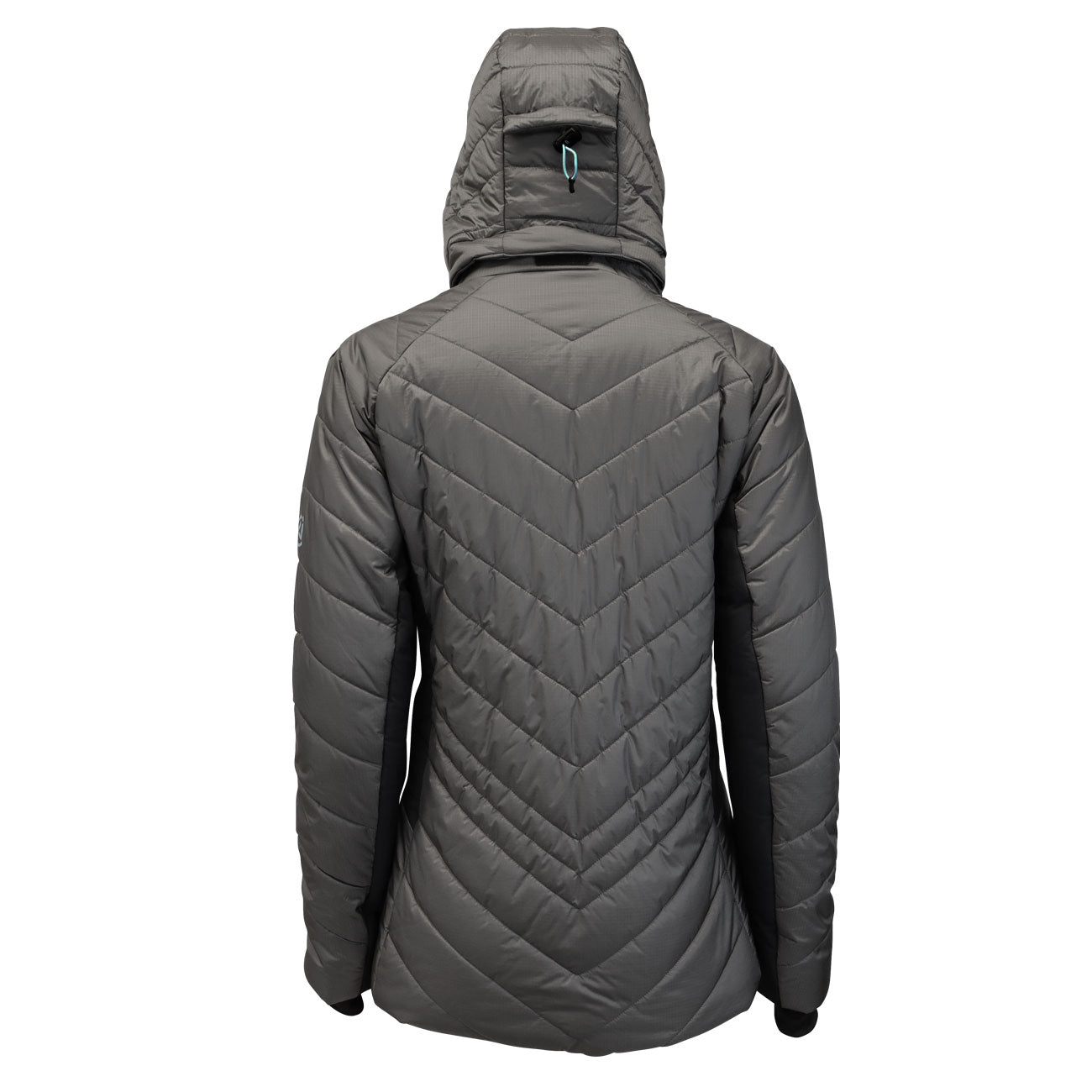 Parka Térmica Mujer Gris/Negro Z-9100