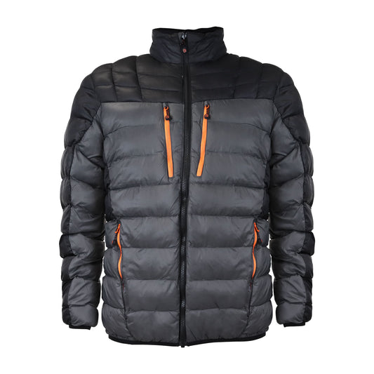 Parka Térmica Hombre Gris/Negro Z-6000