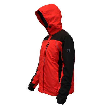 Parka Térmica 3 en 1 Rojo/Negro Mujer Z-4000