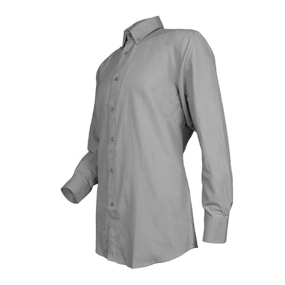 Camisa Oxford Manga Larga Gris UPF 20