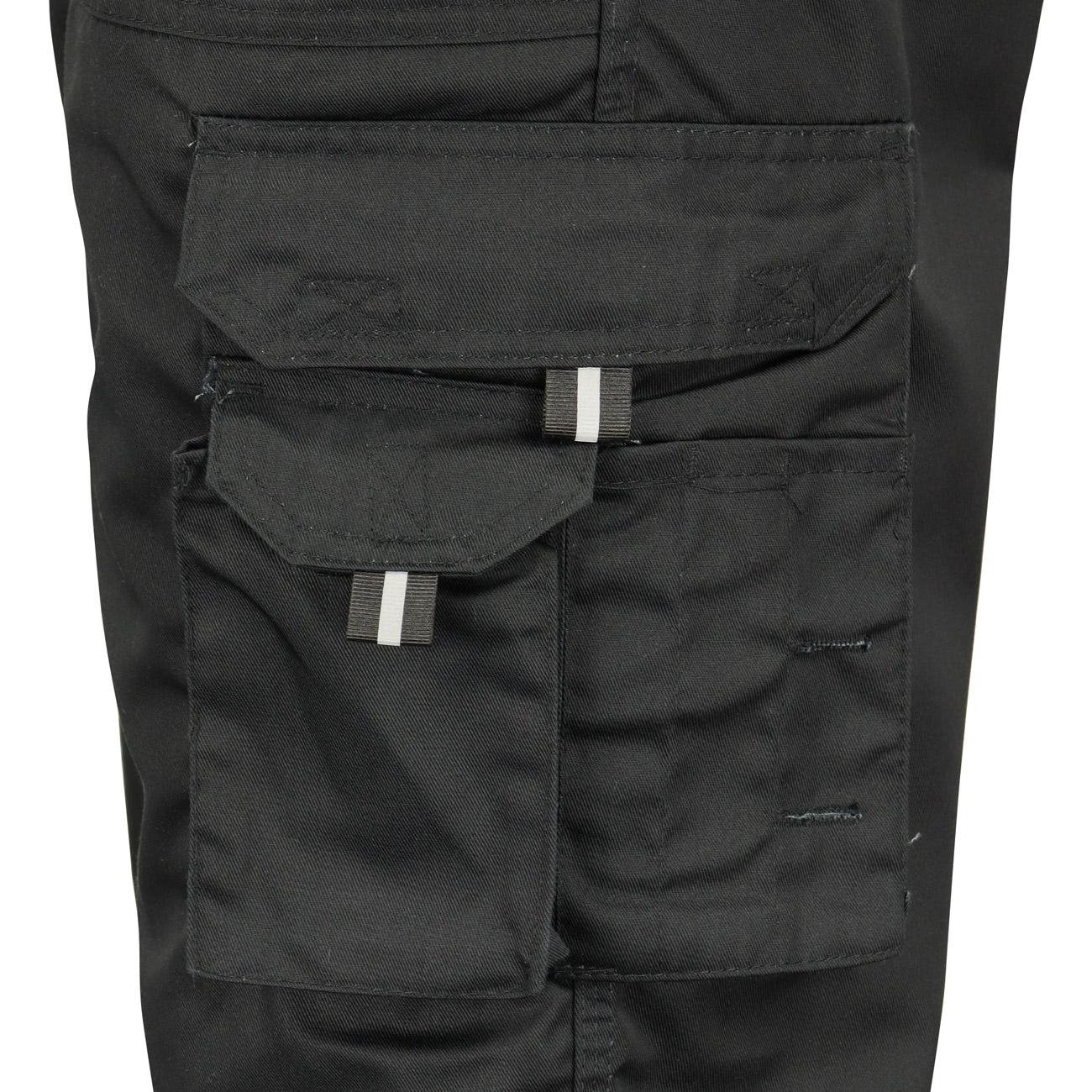 Pantalón Gabardina Cargo Negro UPF 50